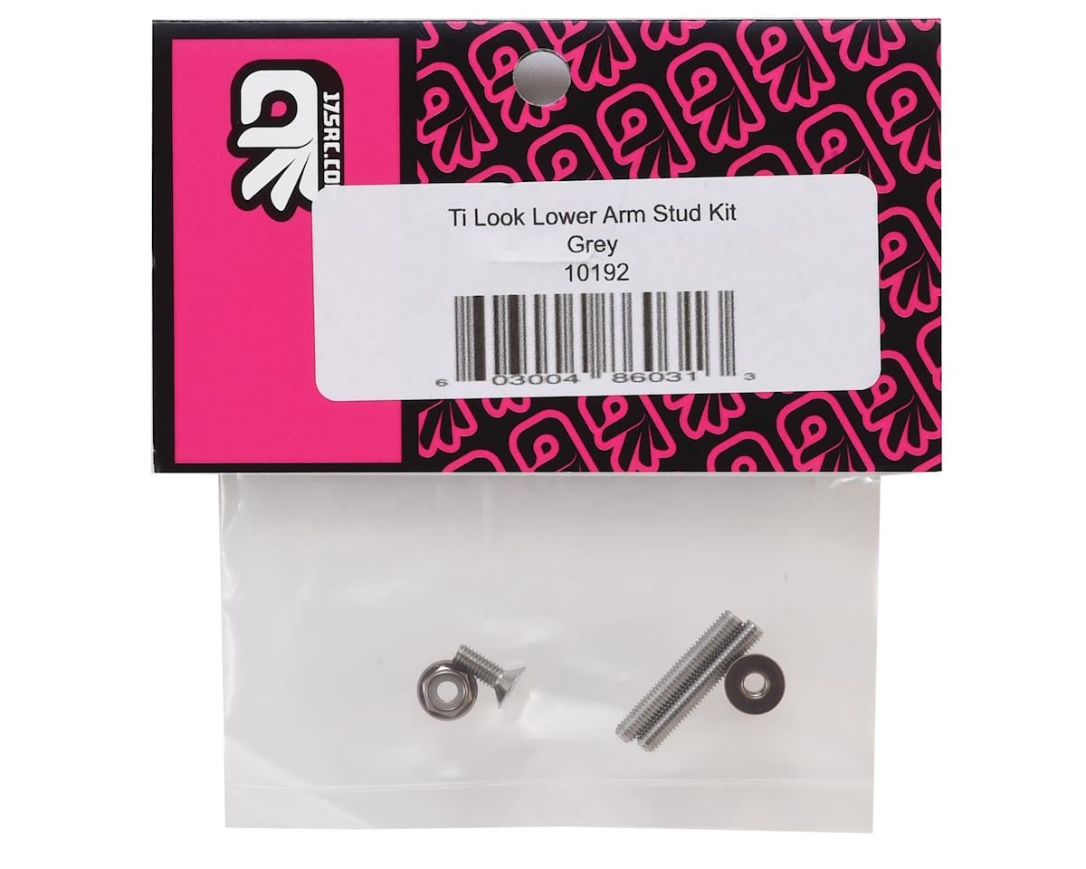 175RC "Ti-Look" Lower Arm Stud Kit (Grey)