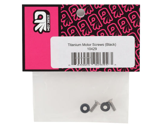 175RC 3x10mm Titanium Motor Screws (Black)