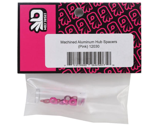 175RC B6/B74/YZ2 Aluminum Hub Spacer Set (Pink)