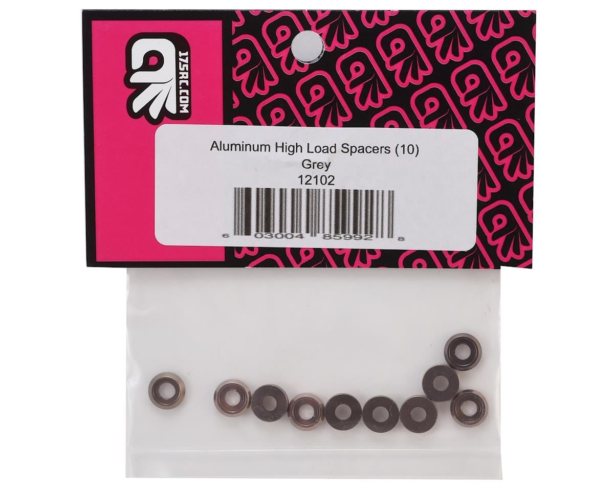 175RC Aluminum Button Head Screw High Load Spacer (Grey) (10)