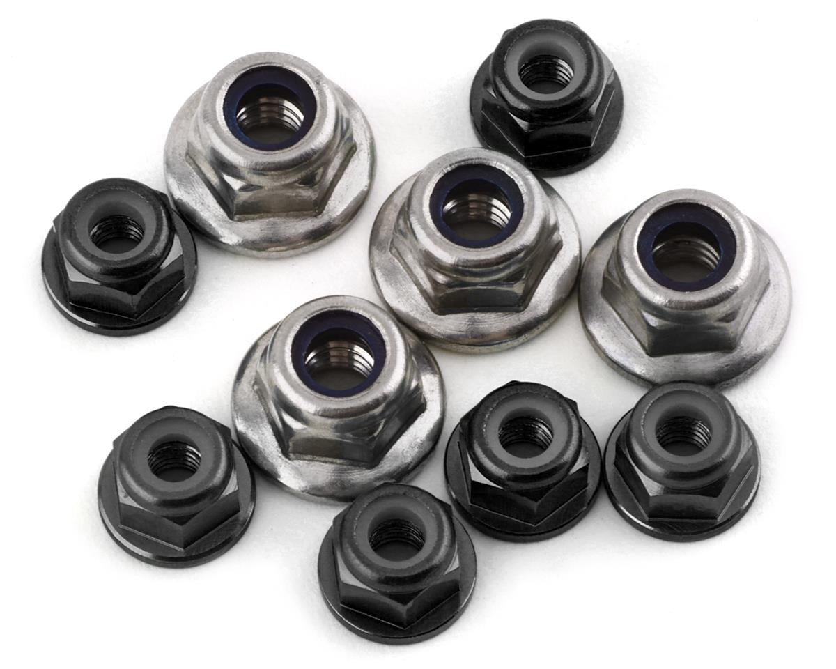 175RC Pro2 Sc10 Nut Kit (Black) (10)