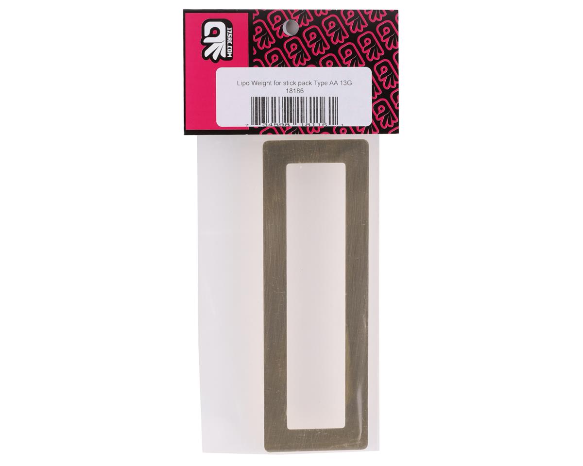 175RC Type AA Stick Pack Lipo Weight (13g)
