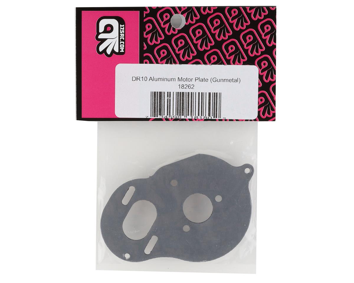 175RC Associated DR10 Aluminum Motor Plate (Gunmetal)