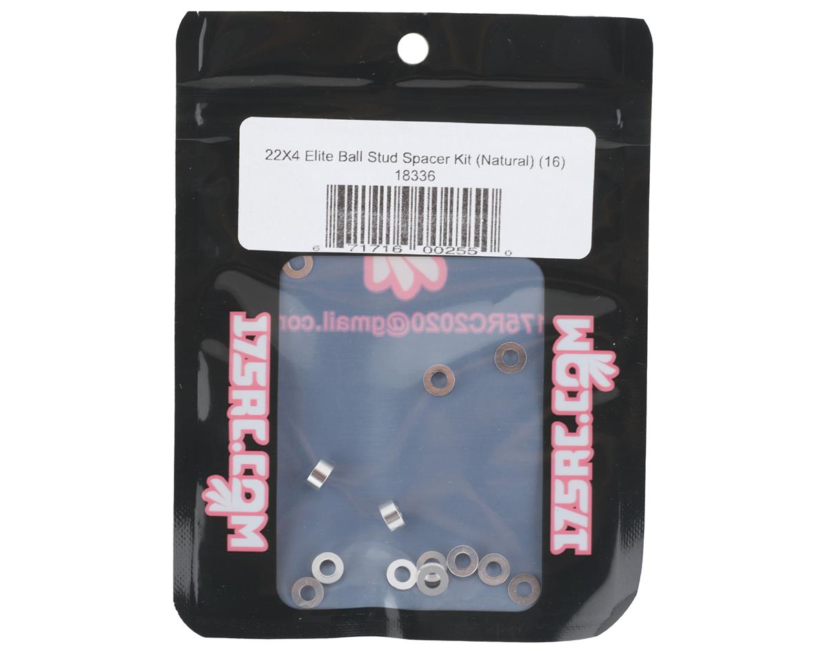 175RC Losi 22X-4 Ball Stud Spacer Kit (Natural) (16)
