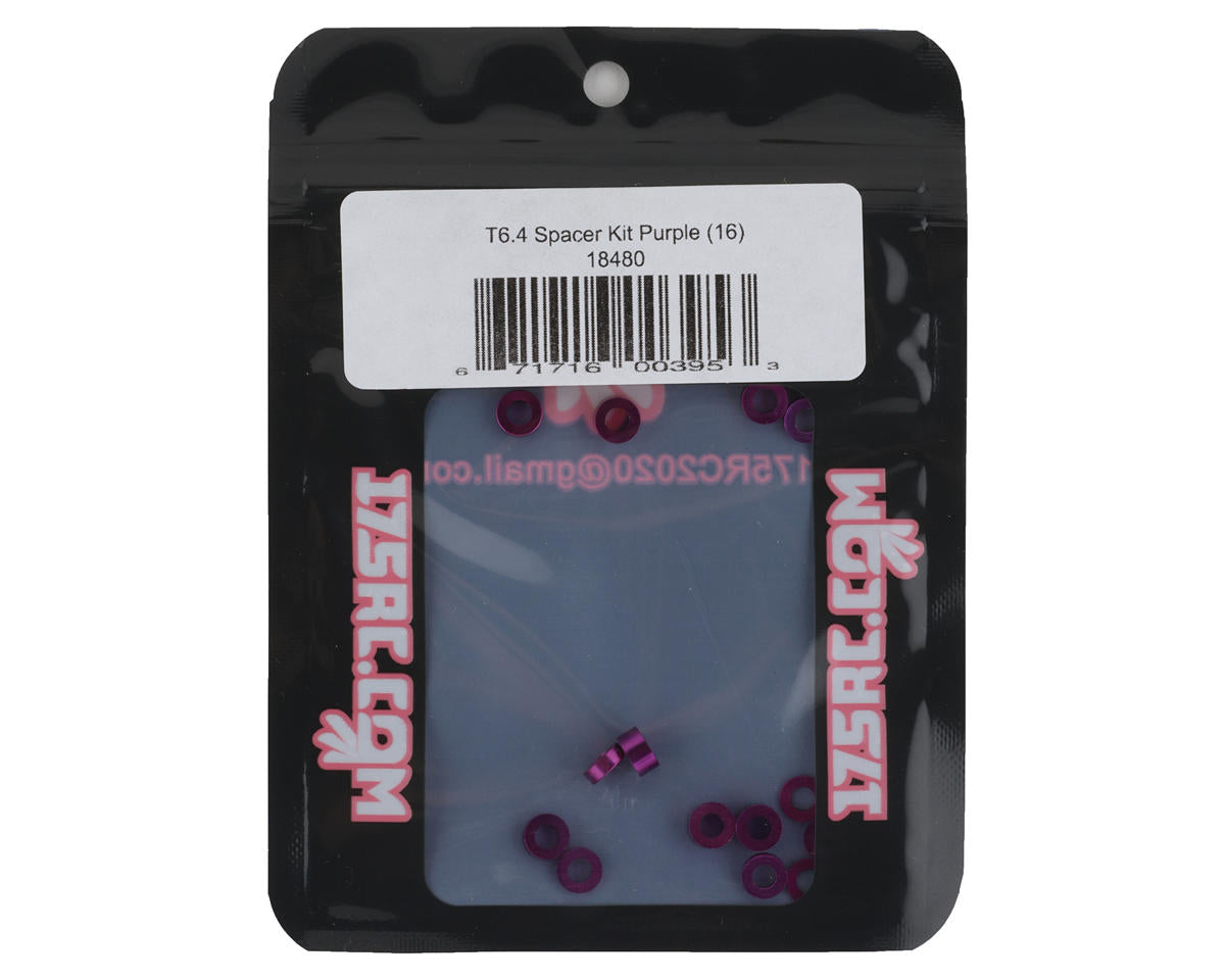 175RC T6.4 Spacer Kit (Purple) (16)