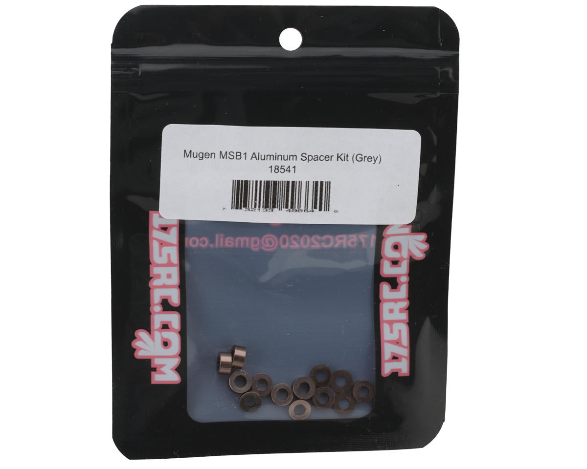 175RC Mugen MSB1 Aluminum Spacers Kit (Grey)