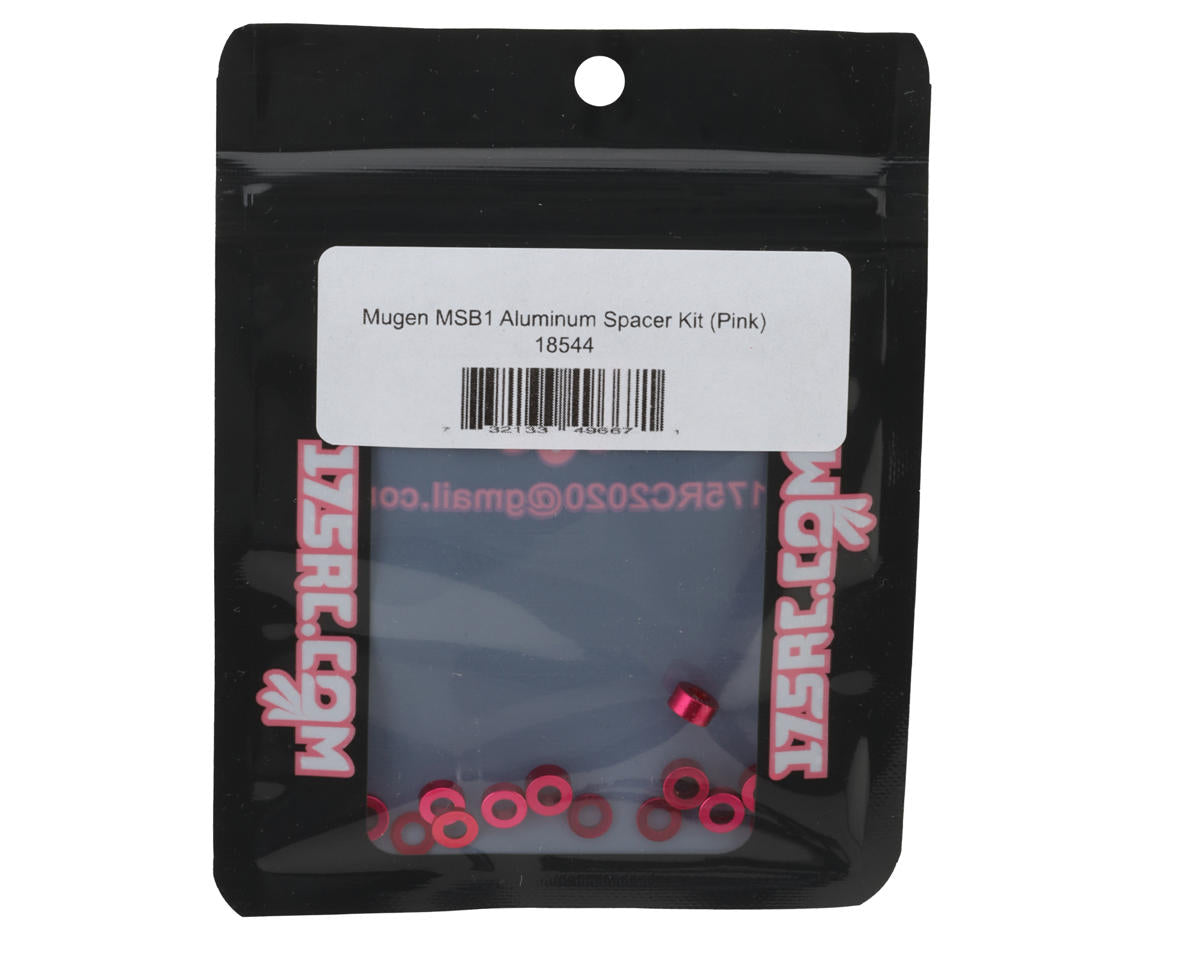 175RC Mugen MSB1 Aluminum Spacers Kit (Pink)