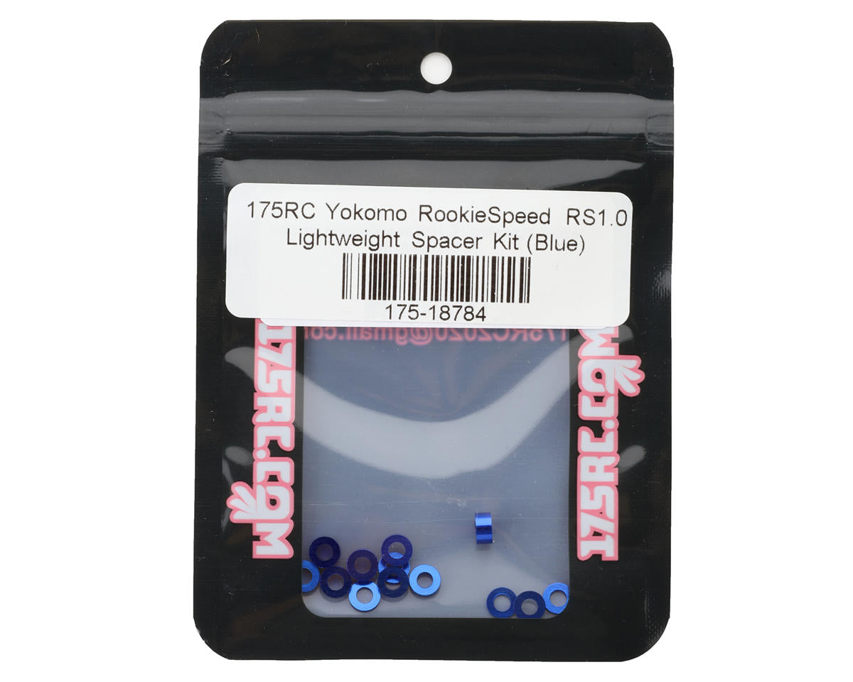 175RC Yokomo RookieSpeed RS1.0 Lightweight Spacer Kit (Blue) (16)
