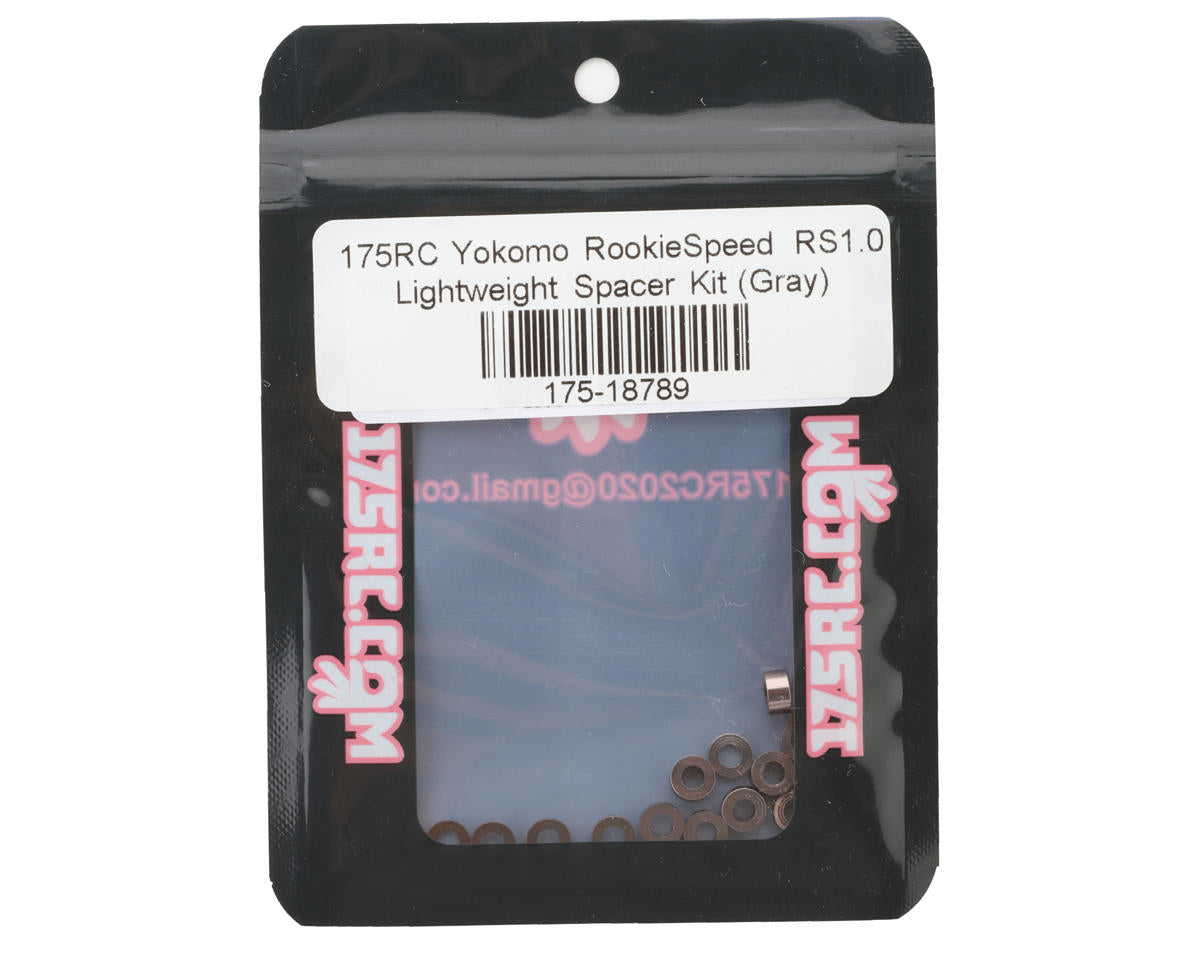 175RC Yokomo RookieSpeed RS1.0 Lightweight Spacer Kit (Grey) (16)