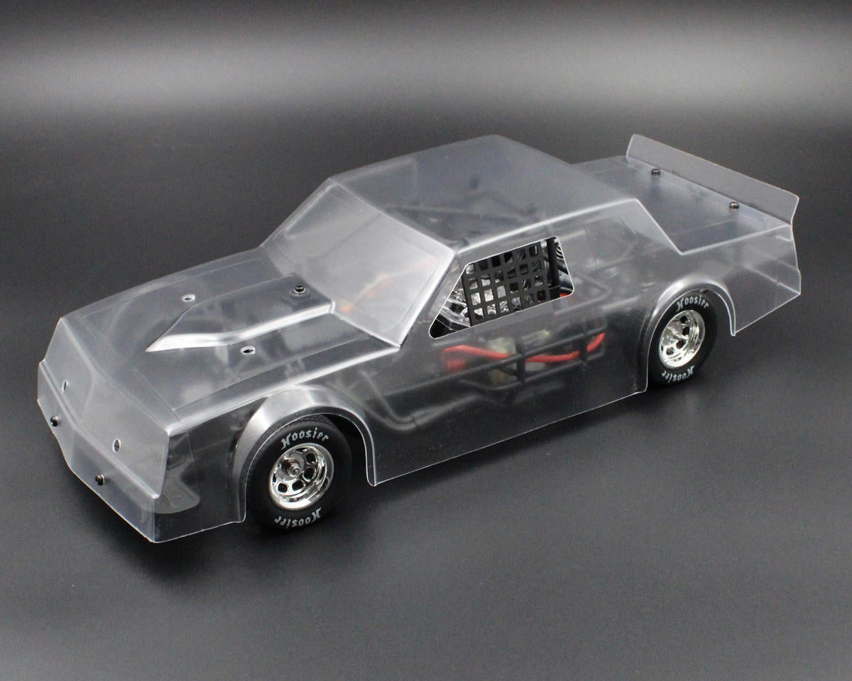 1RC Racing Dirt Street Stock 1/18 Brushless RTR 2WD Oval Racer (Clear)