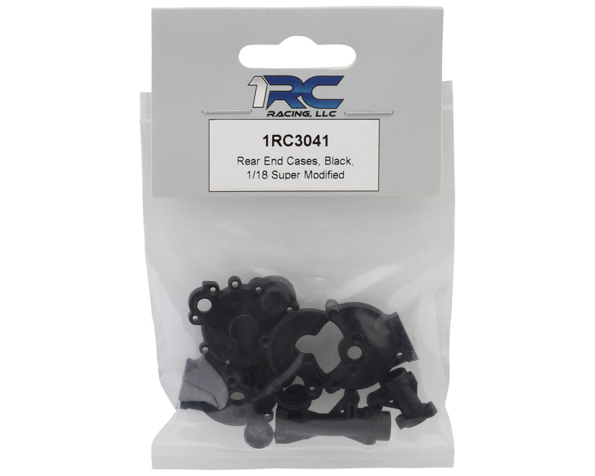 1RC Racing 1/18 Super Modified Rear End Axle Housing (Black)