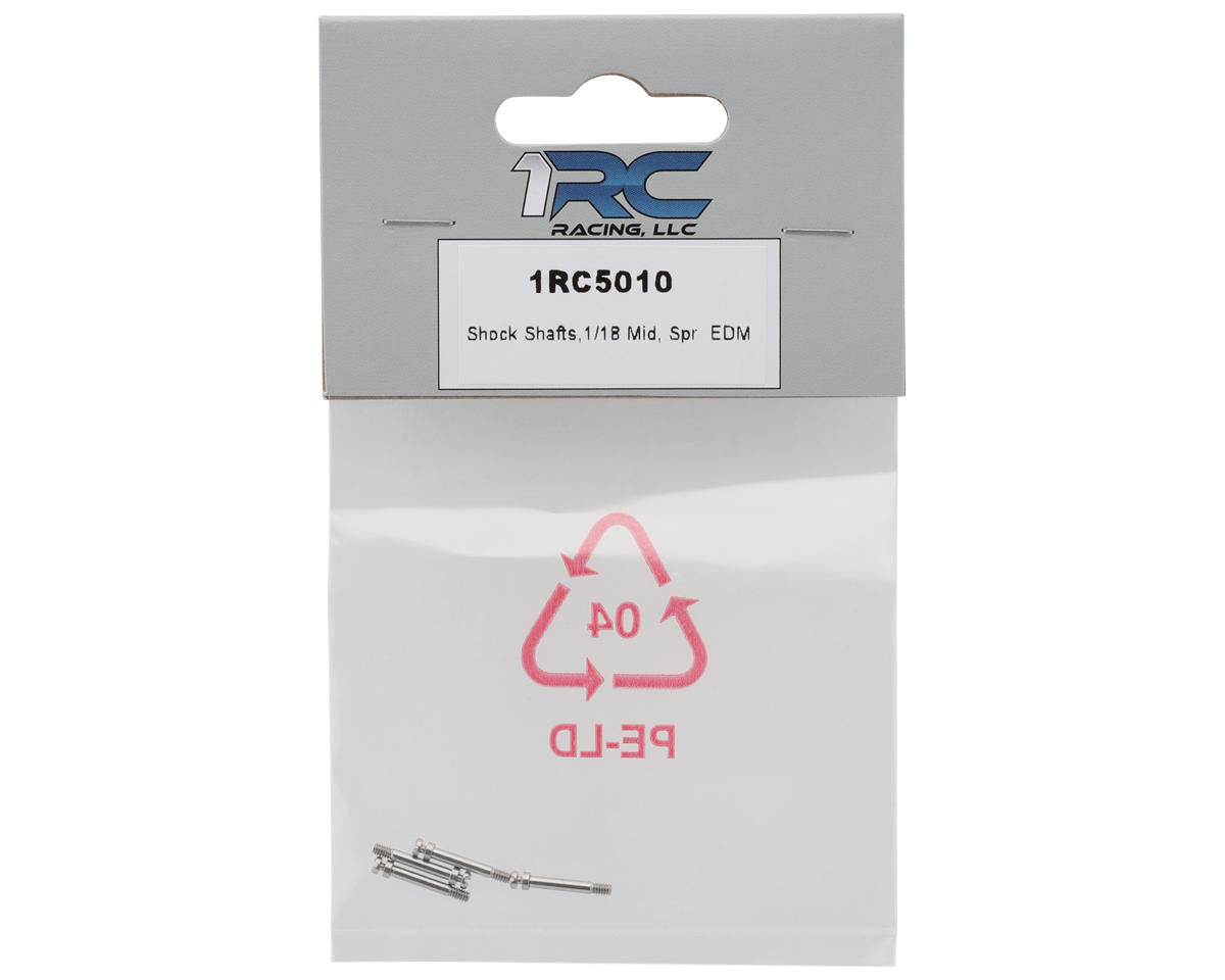 1RC Racing 1/18 Shock Shafts (4) (Midget/Sprint/EDM/Late Model)