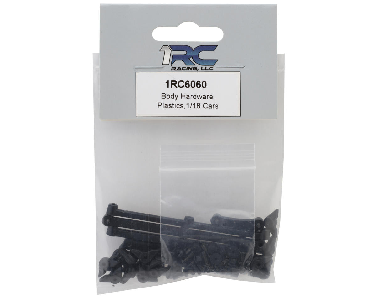 1RC Racing 1/18 Plastic Body Hardware Set