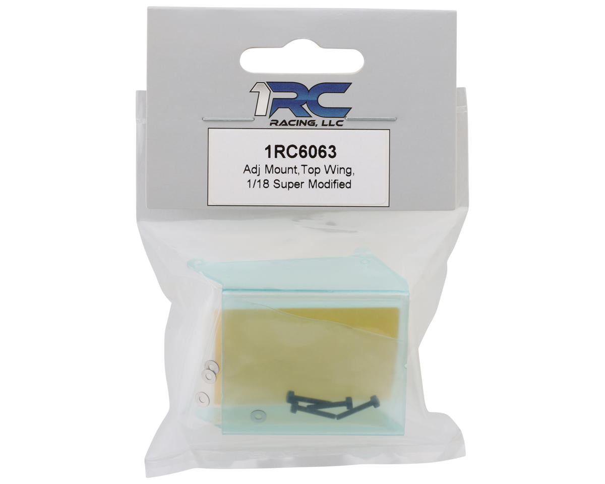 1RC Racing 1/18 Super Modified Adjustable Wing Mount
