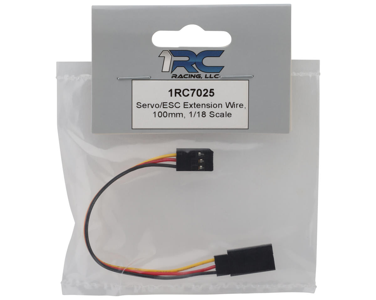 1RC Racing 1/18 Servo Extension Wire (100mm)