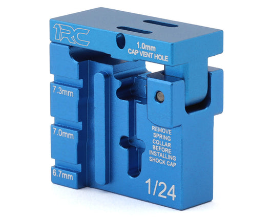 1RC Racing Aluminum Shock Assembly Tool Set (Blue) (2.0)
