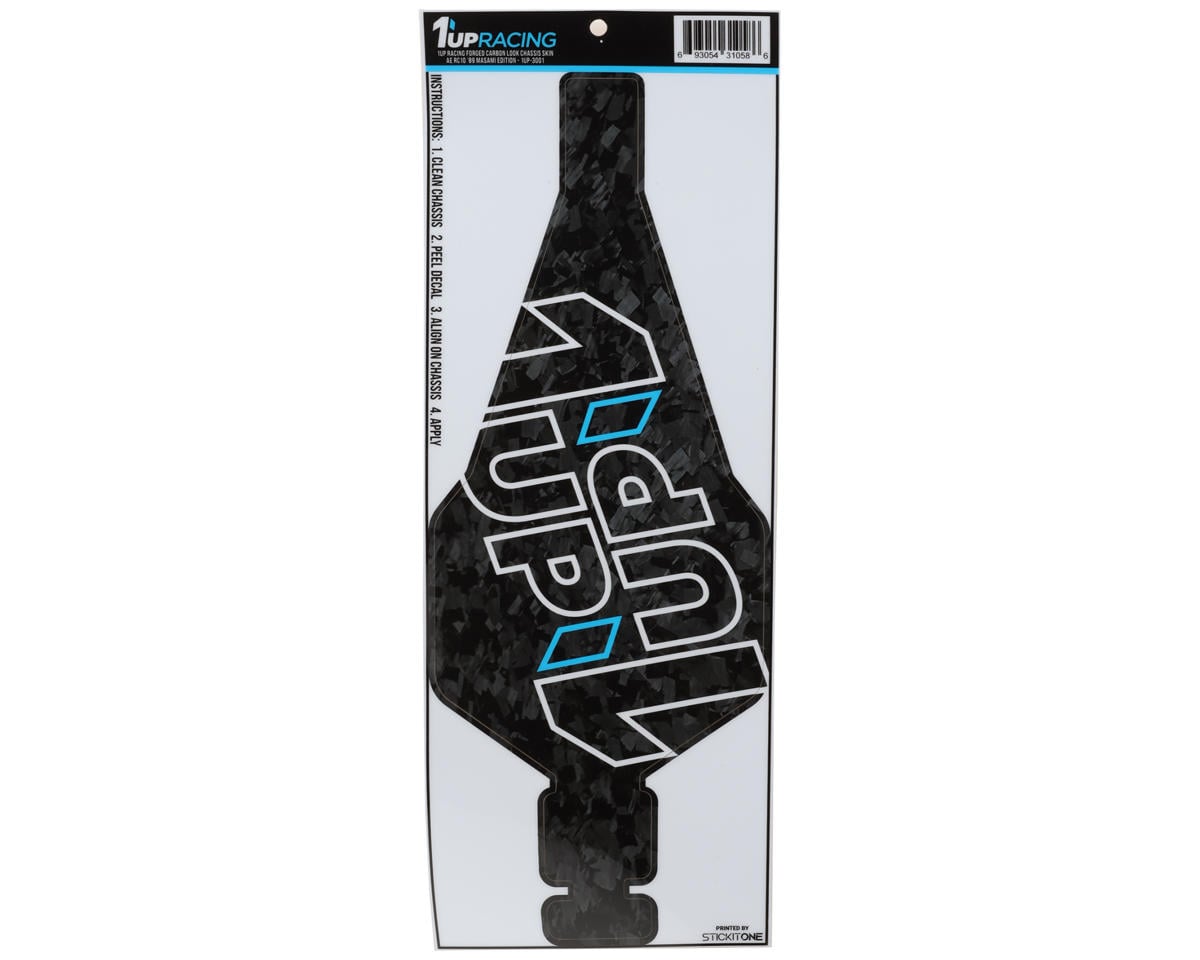 1UP Racing Team Associated RC10 '89 Masami Stealth Twin 1UP Outline Logo Chassis
