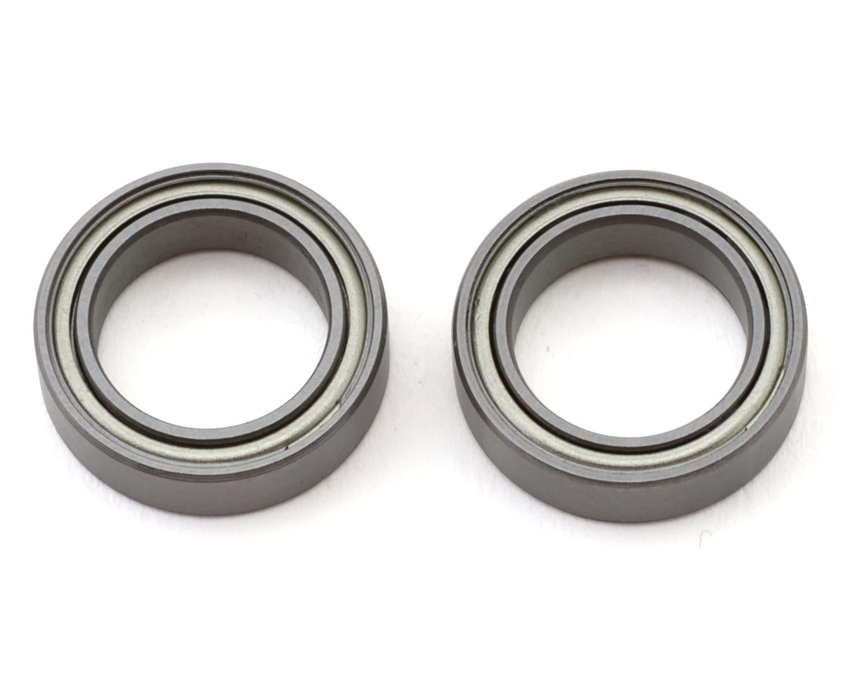 1UP Racing 10x15x4mm Cv2 Pro Ball Bearings (Ceramic/Chrome) (2)