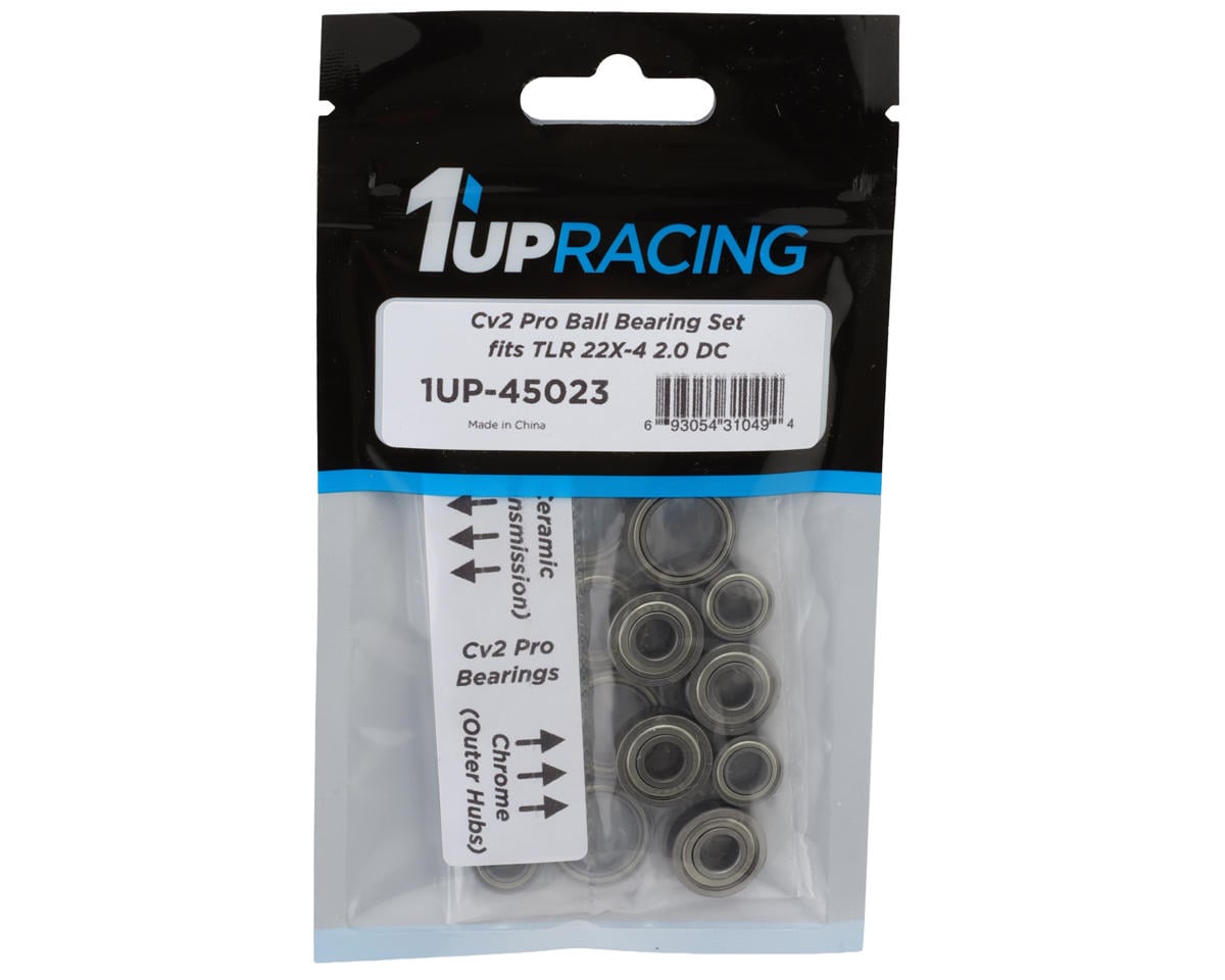 1UP Racing TLR 22X-4 2.0 DC Cv2 Pro Ball Bearings Set