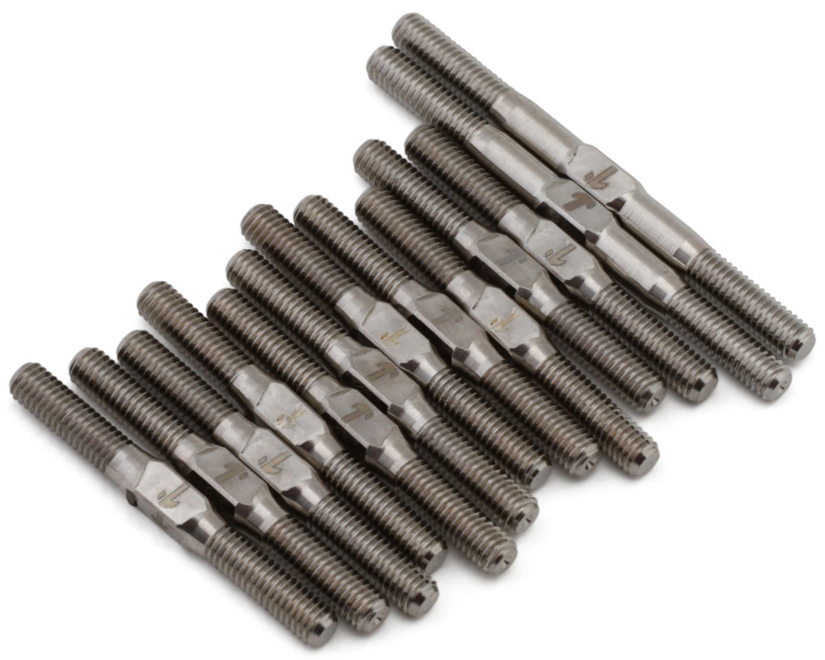 1UP Racing Mugen MTC3 Pro Duty Titanium Turnbuckles Set (Silver)
