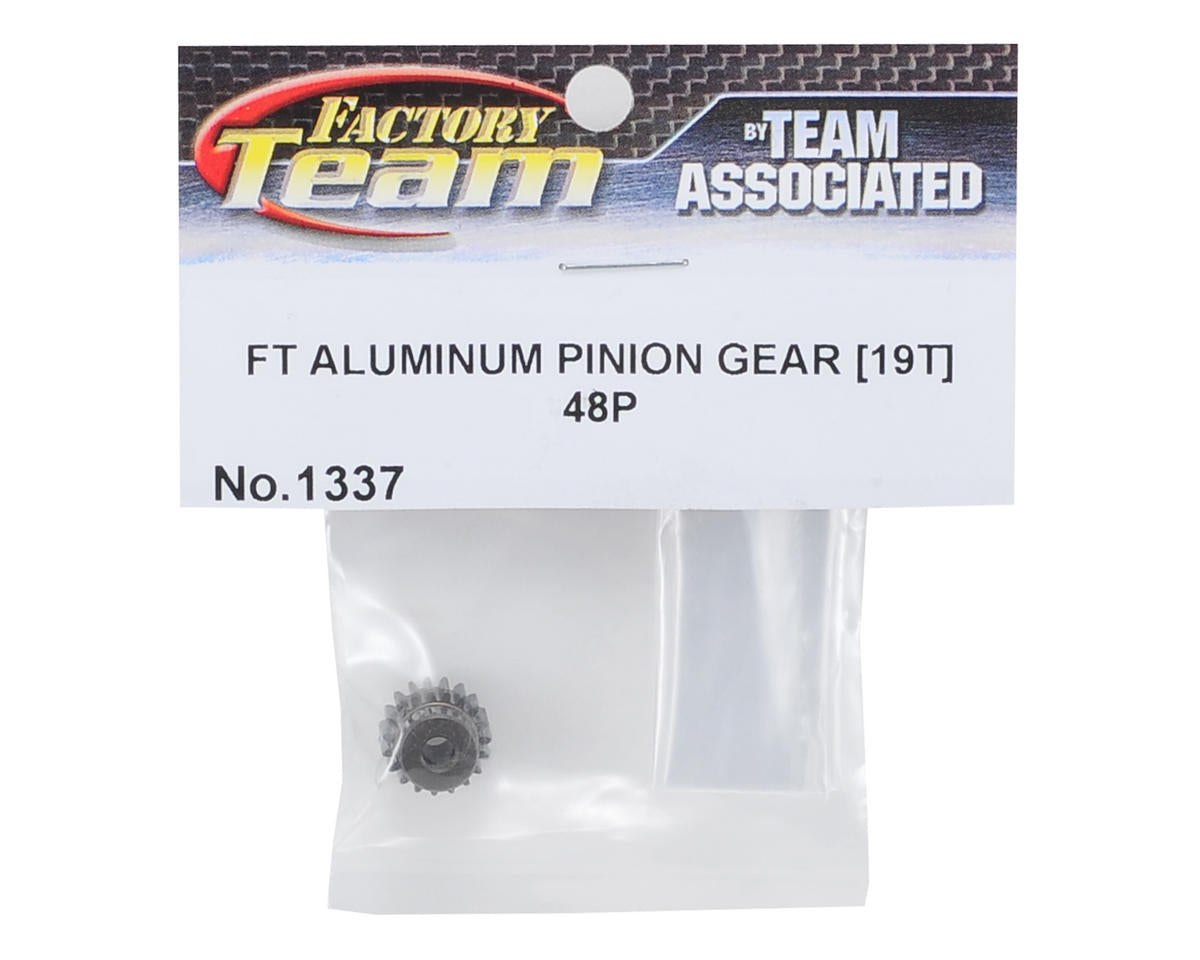 Team Associated Factory Team Aluminum 48P Pinion Gear (3.17mm Bore) (19T)