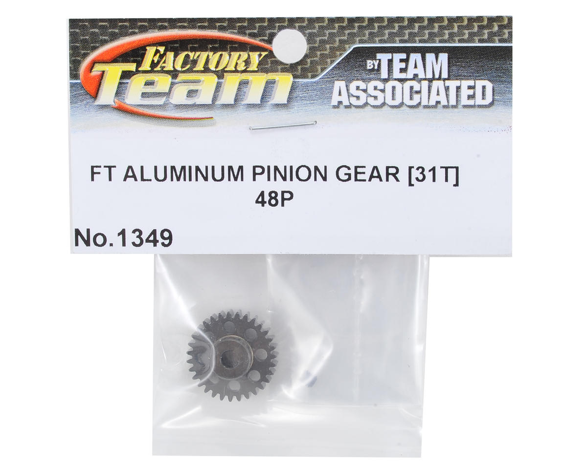 Team Associated Factory Team Aluminum 48P Pinion Gear (3.17mm Bore) (31T)