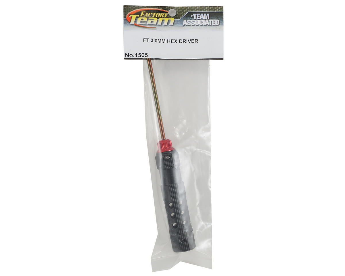 Team Associated Factory Team Hex Driver (3.0mm - Red)