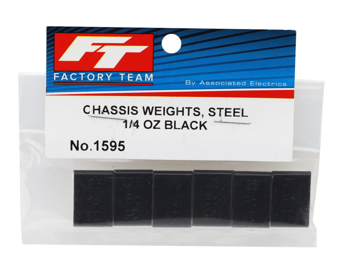 Team Associated Factory Team 1/4 oz. Chassis Weights (2oz)