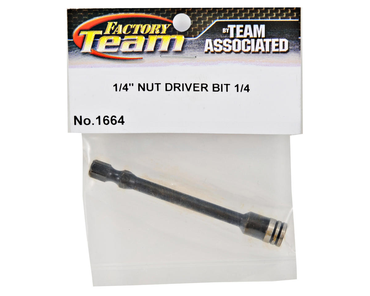 Team Associated Factory Team Nut Driver Bit (1/4")