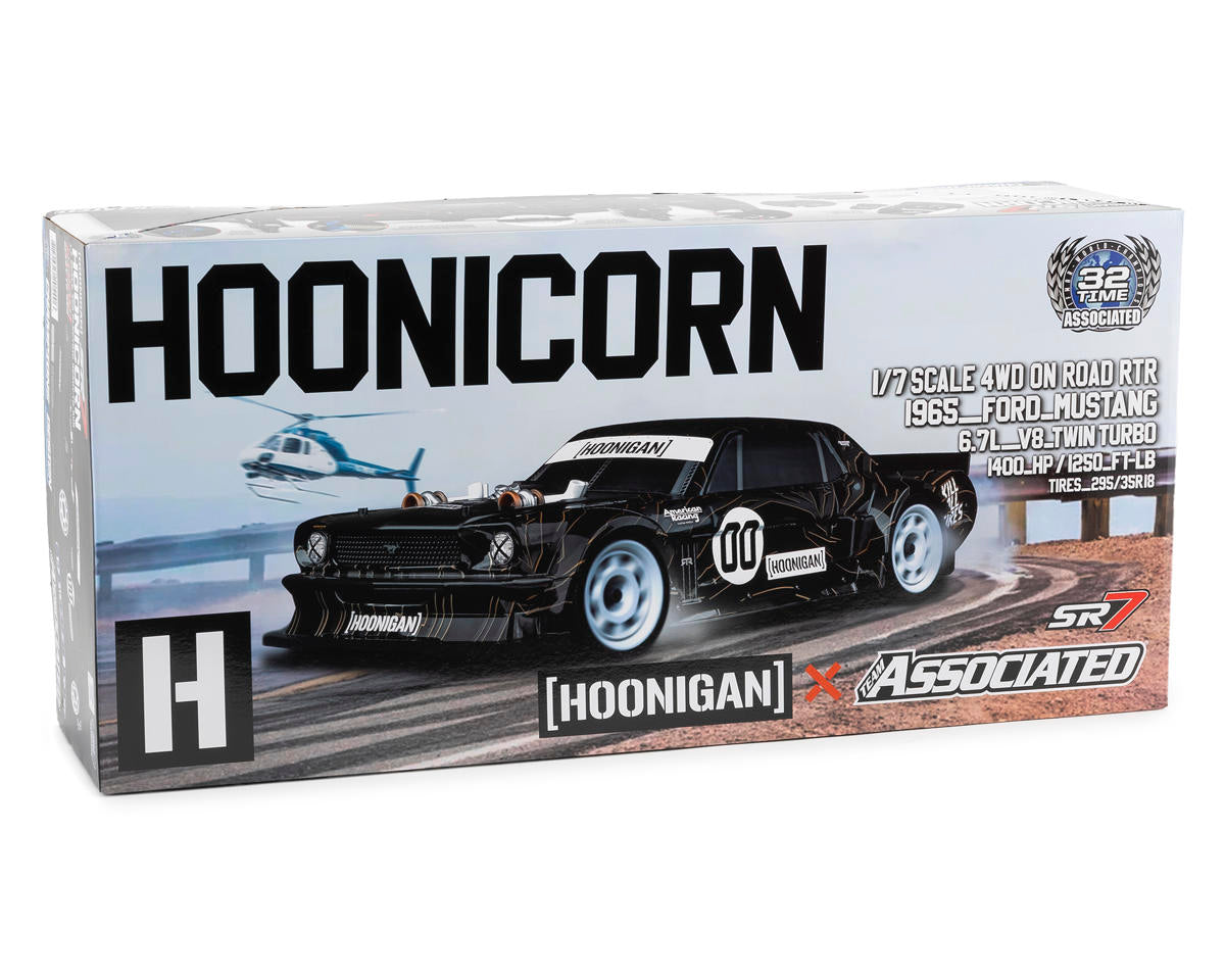 Team Associated SR7 Hoonicorn A-RTR 1/7 Electric 4WD On-Road Car w/2100kV Motor