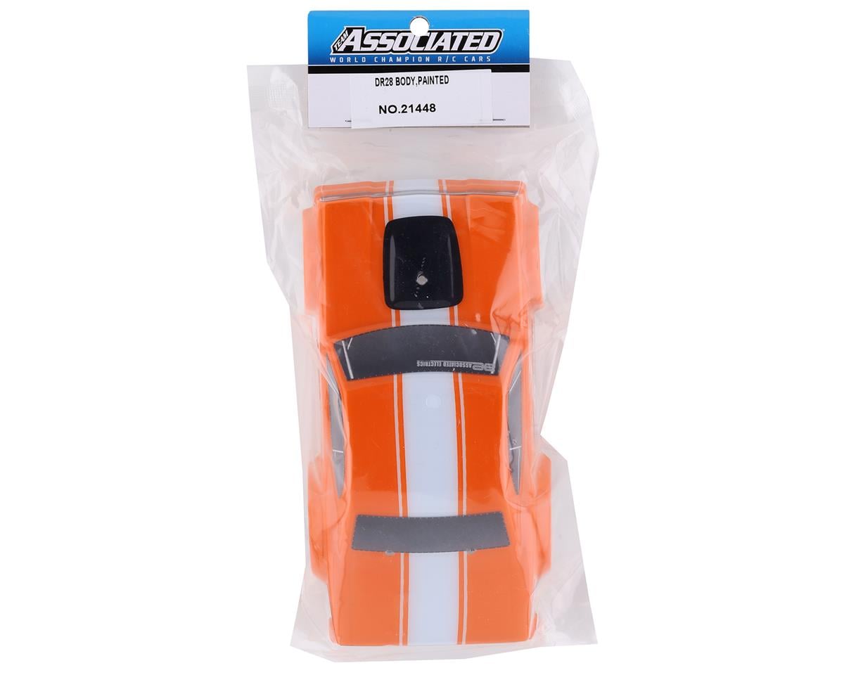 Team Associated DR28 Pre-Painted Body (Orange)