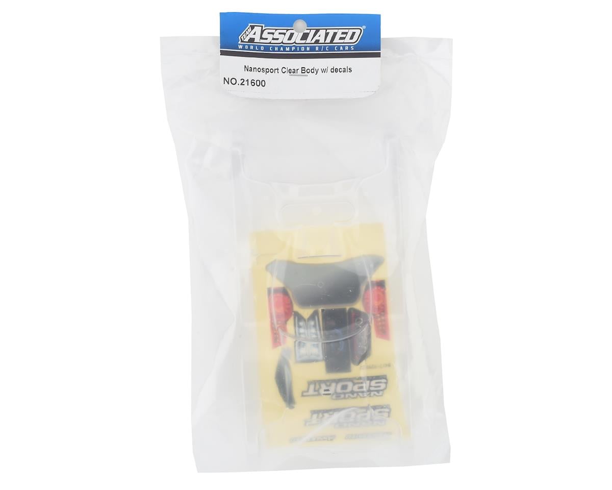 Team Associated NanoSport Body (Clear)