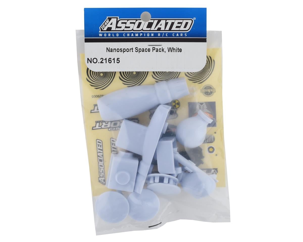 Team Associated NanoSport Space Pack (White)