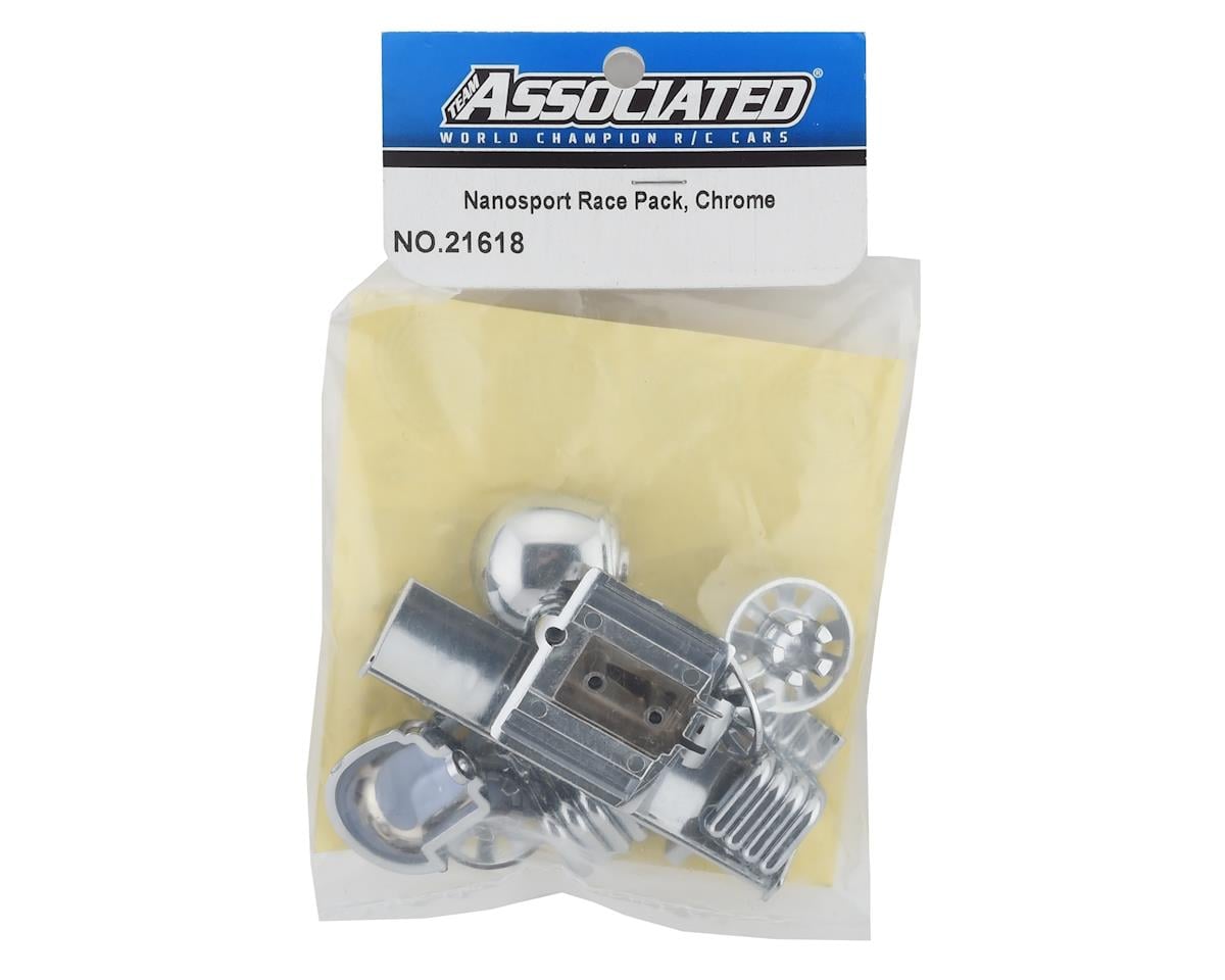 Team Associated NanoSport Race Pack (Chrome)