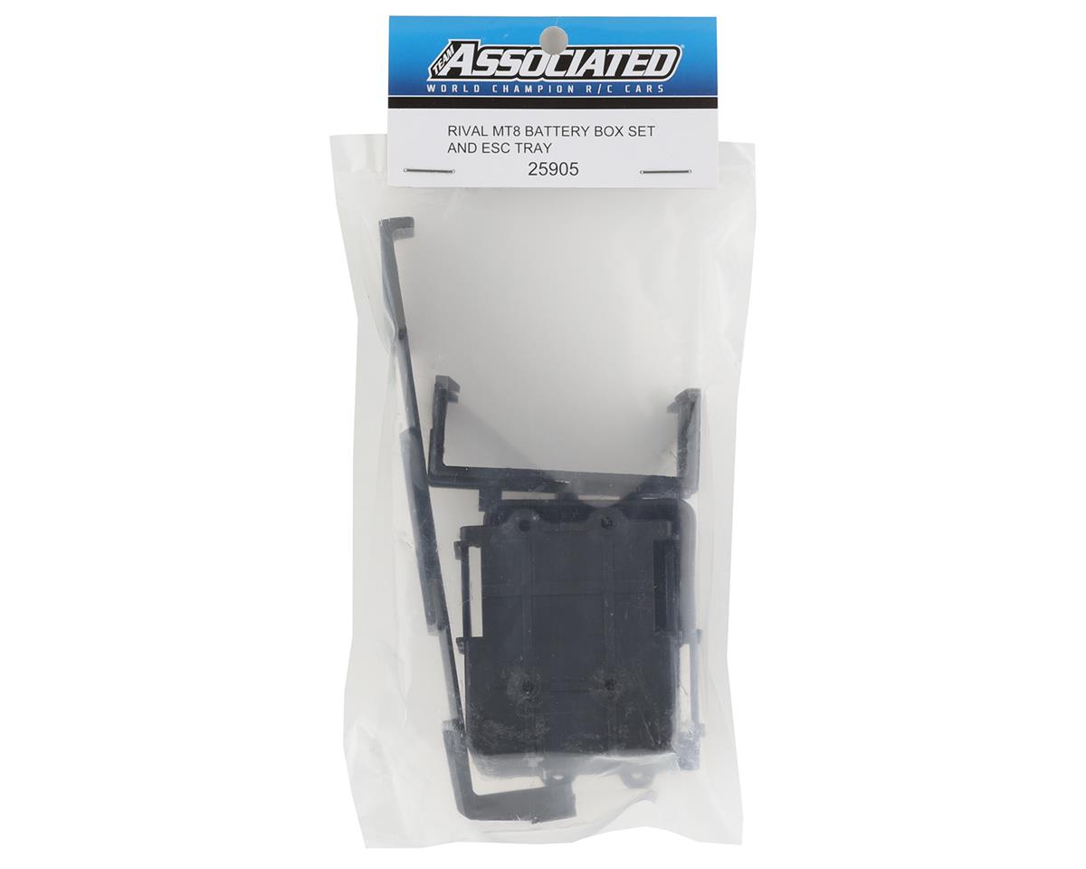 Team Associated RIVAL MT8 Battery Box & ESC Tray