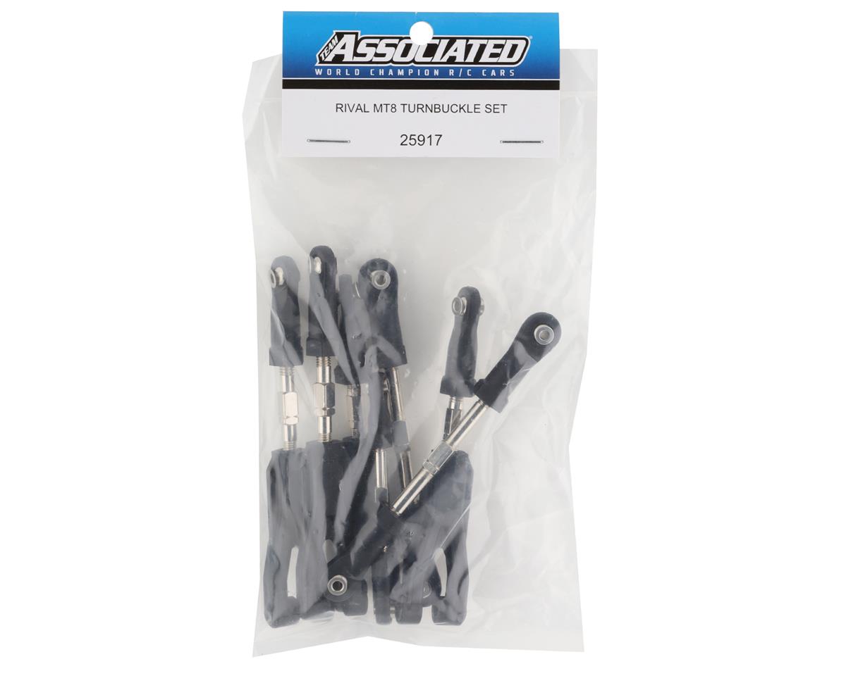 Team Associated RIVAL MT8 Turnbuckle Set