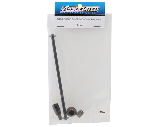 Team Associated SR7 Outdrive Shaft, Dogbone & Pinion Set