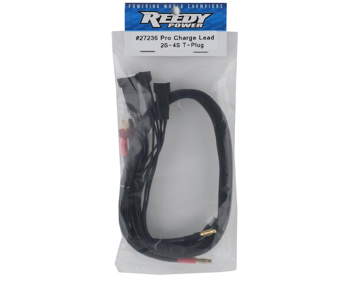 Reedy 2S-4S T-Plug Pro Charge Lead