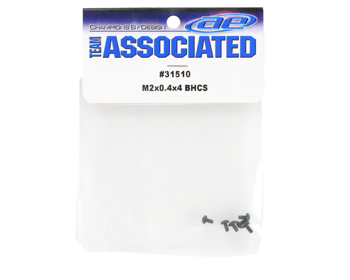 Team Associated 2x4mm Button Head Screw (6)