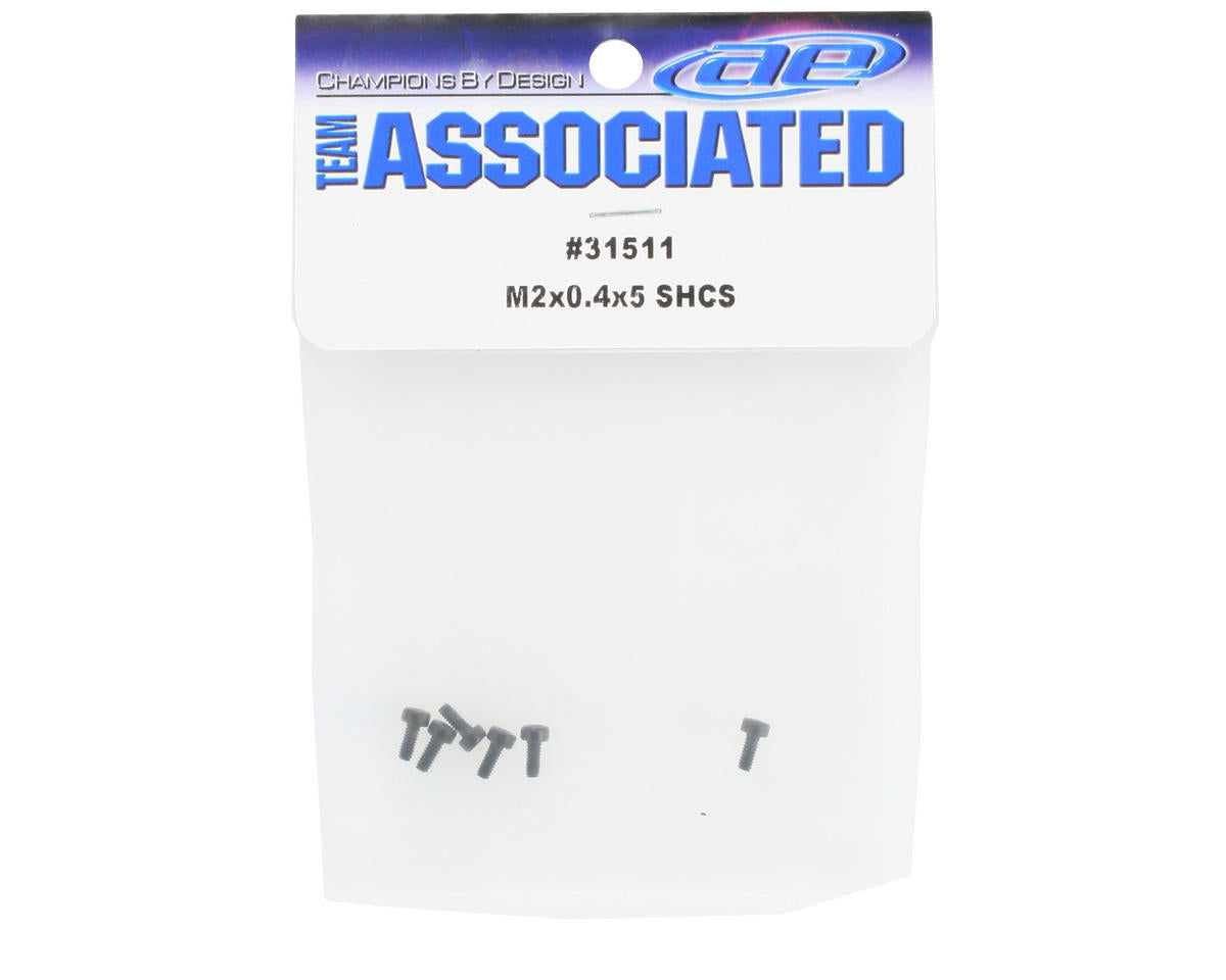 Team Associated 2x0.4x5mm Socket Head Screw (6)