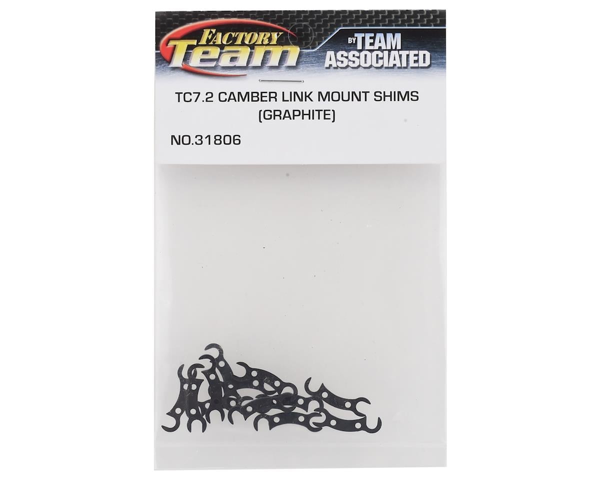 Team Associated TC7.2 Factory Team Graphite Camber Link Mount Shims