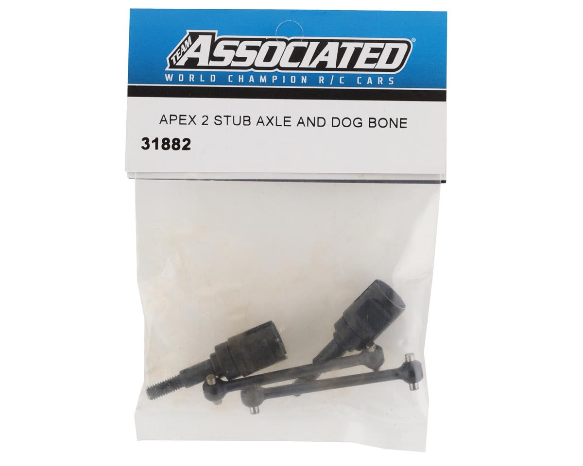 Team Associated Apex2 Stub Axles & Dogbones (2)