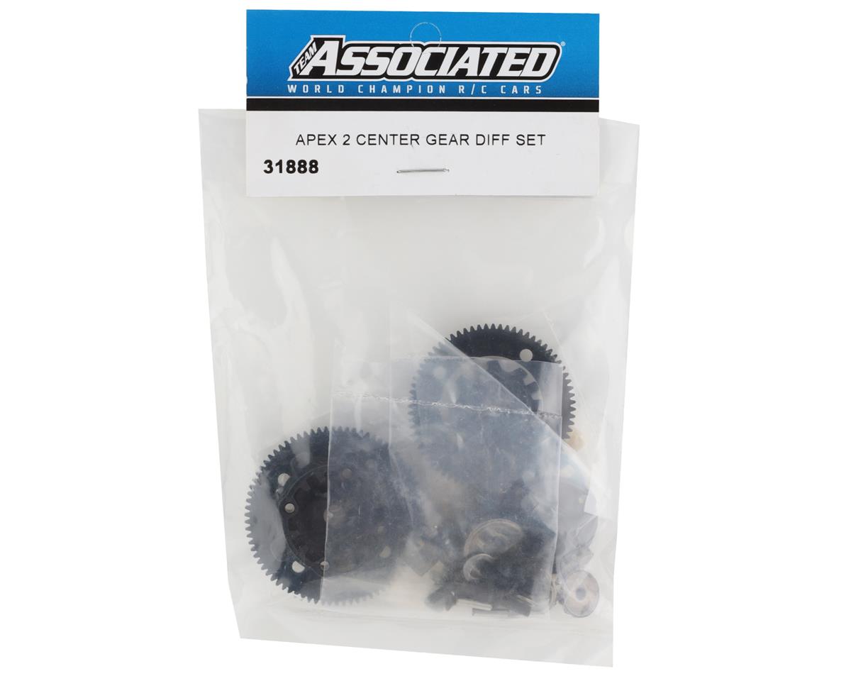 Team Associated Apex2 Center Gear Differential Set