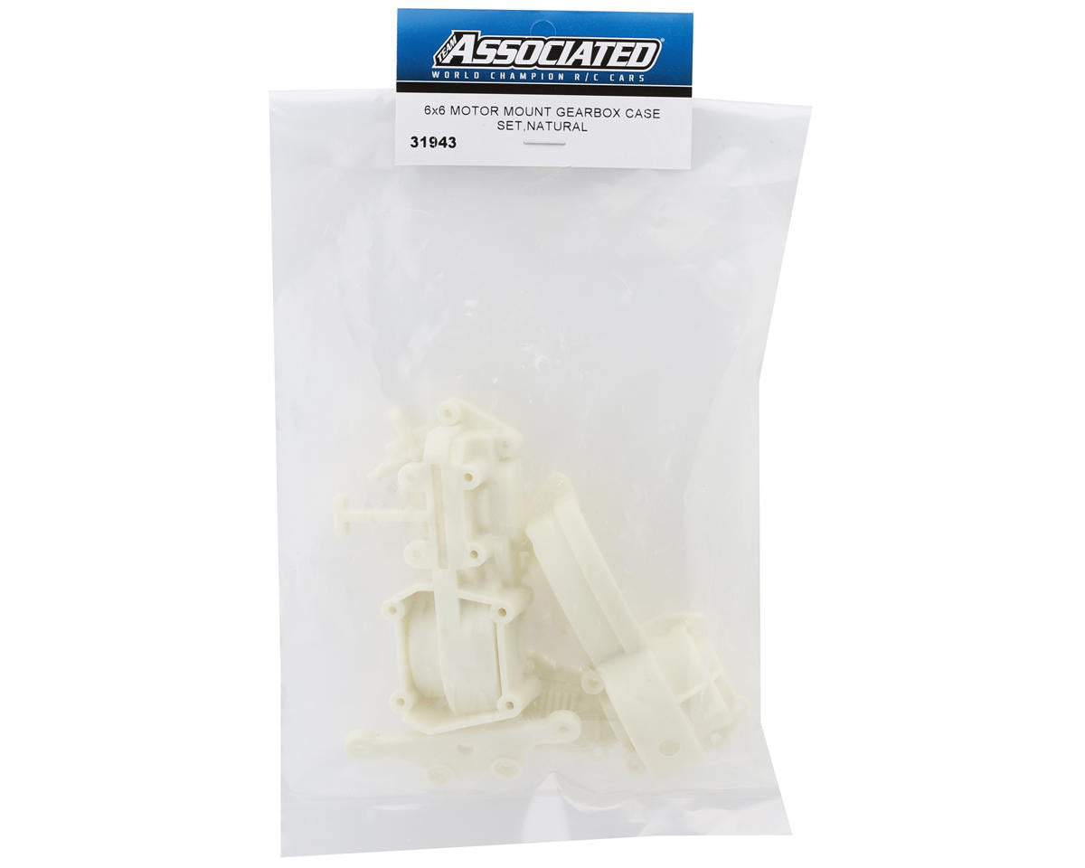 Team Associated 6x6 Motor Mount Gearbox Case Set