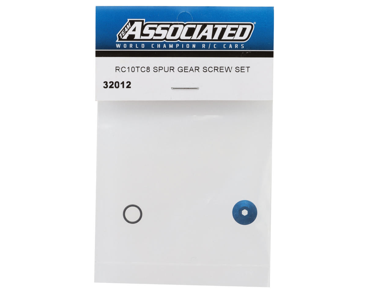 Team Associated RC10TC8 Spur Gear Screw Nut Set