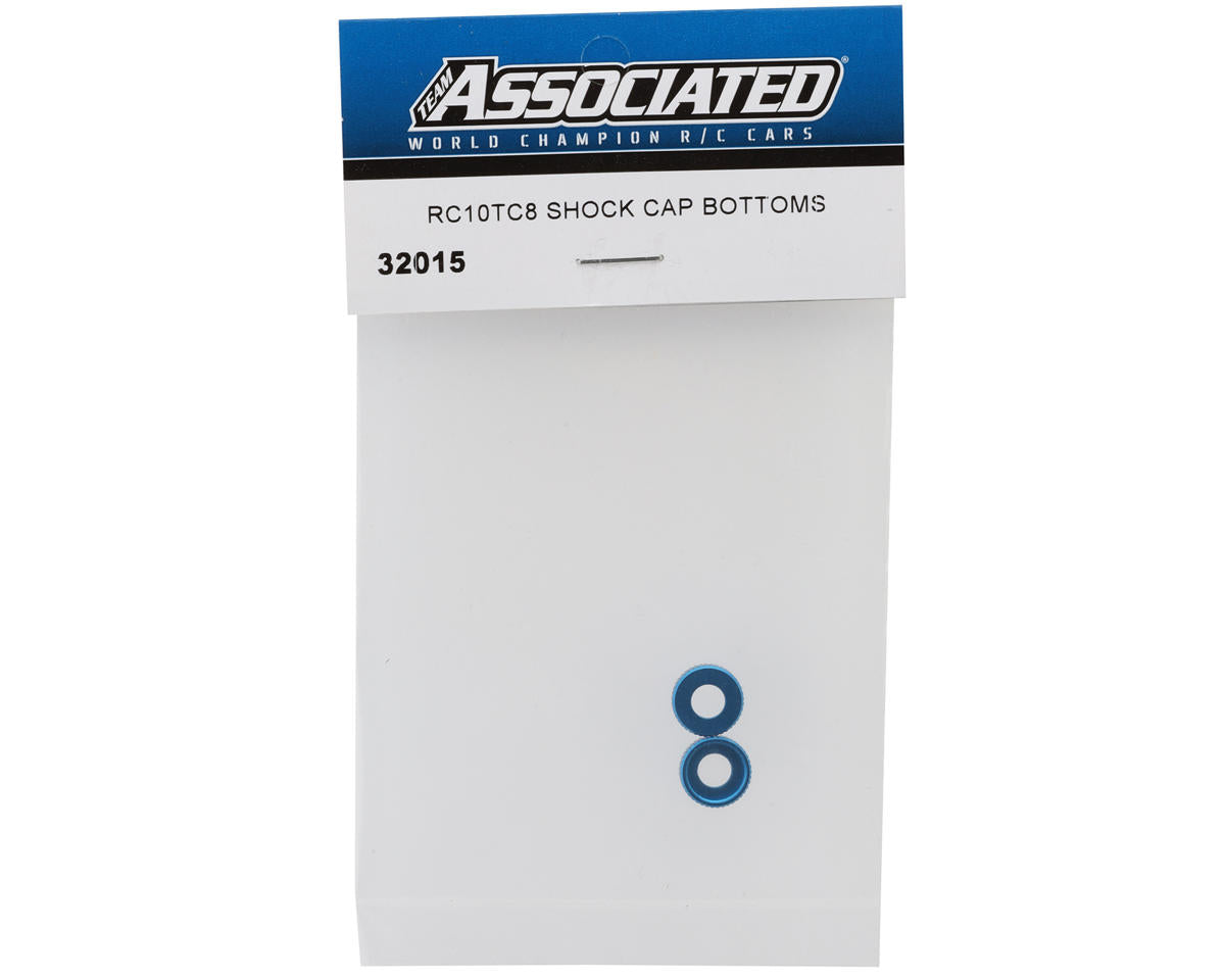 Team Associated RC10TC8 Bottom Shock Caps (2)