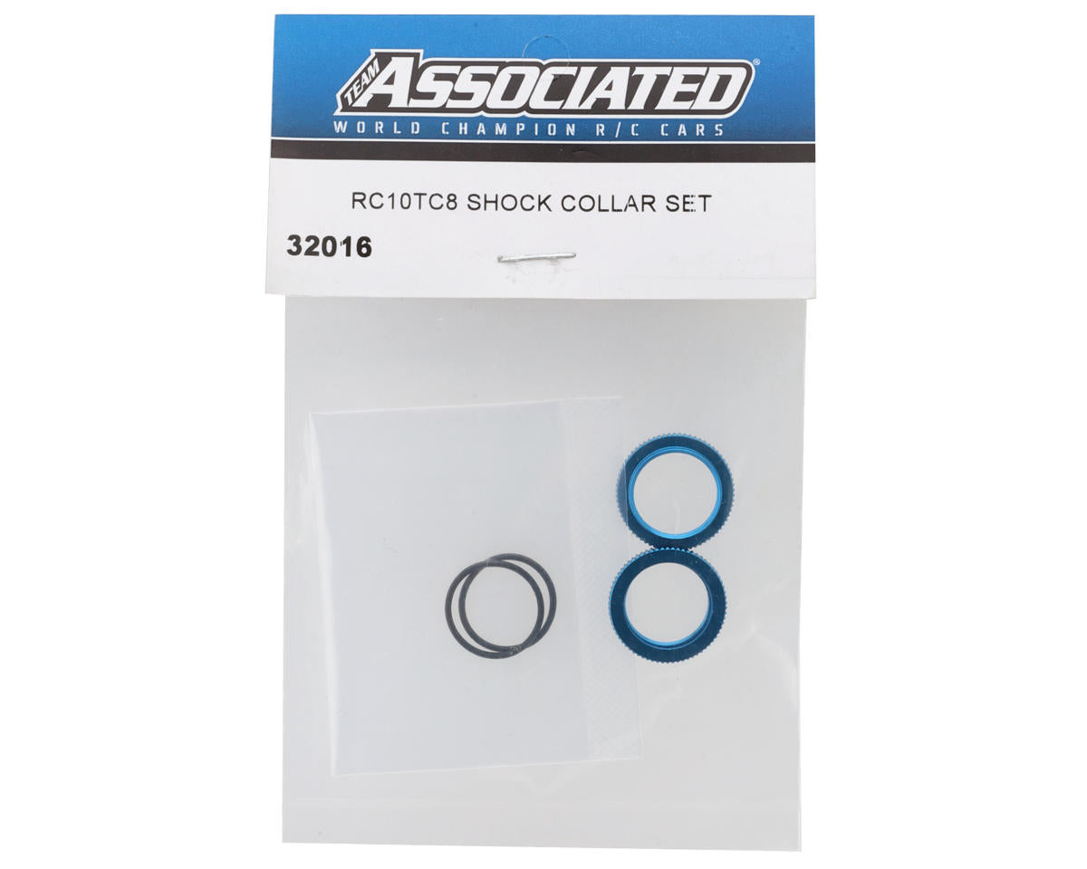 Team Associated RC10TC8 Shock Collars (2)