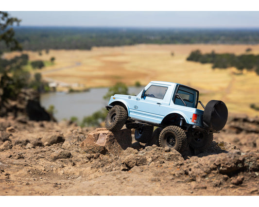 Element RC Enduro Bushido+ Trail Truck 4X4 RTR 1/10 Rock Crawler (Blue)