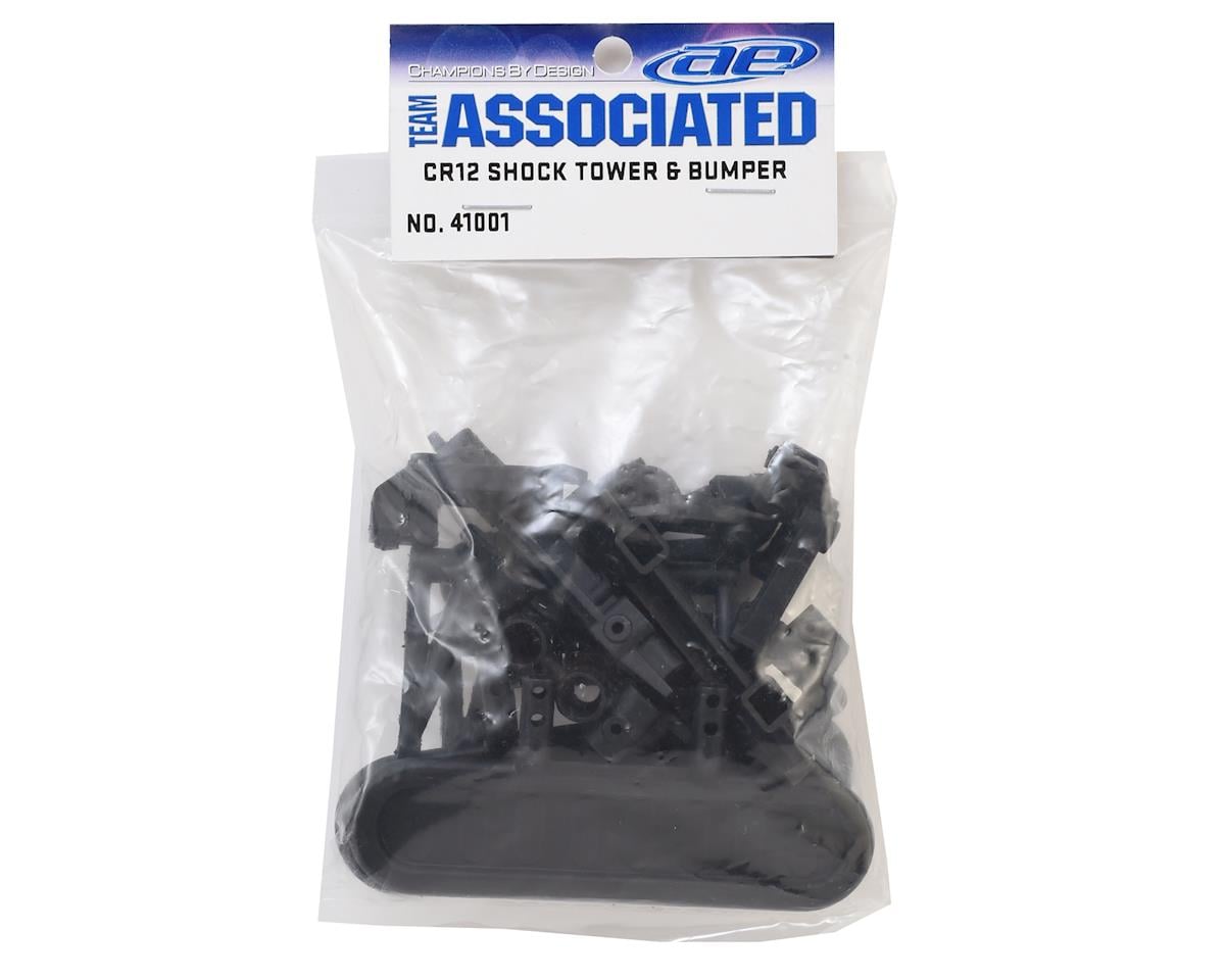 Team Associated CR12 Shock Towers & Bumper Mounts Set