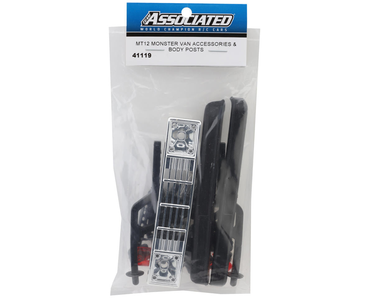 Team Associated MT12 Monster Van Accessories and Body Mount Posts